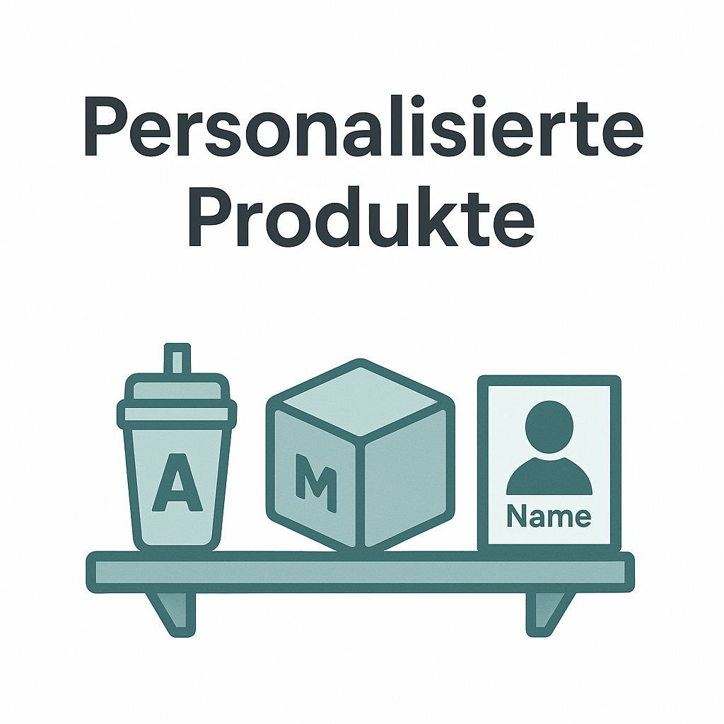 Personalisierte Produkte